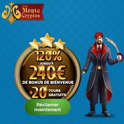Promotions offertes sur Monte Cryptos